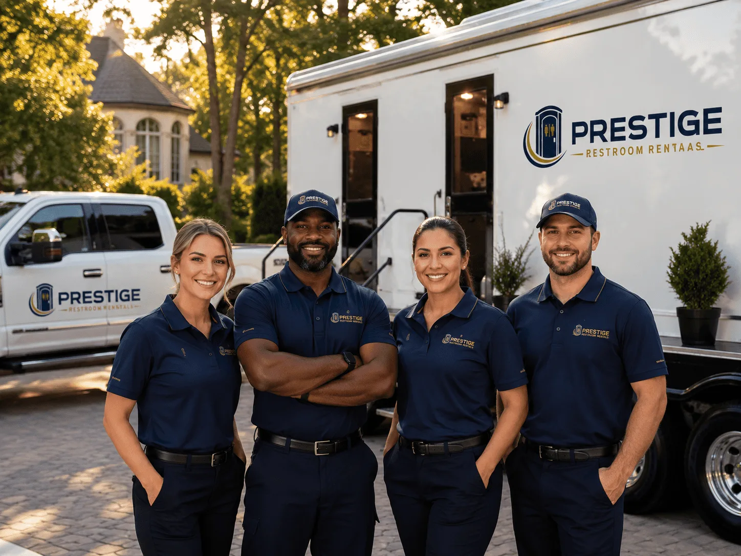 Trusted Luxury Portable Restrooms company in Hays, NC